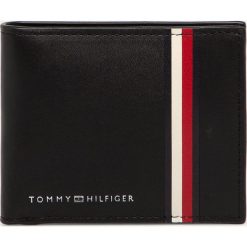 Tommy Hilfiger - Portfel skórzany. Niebieskie portfele męskie TOMMY HILFIGER, bez wzorów, ze skóry. Za 229,90 zł.