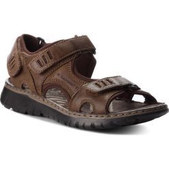 Sandały męskie: Sandały LASOCKI FOR MEN – MI18-971 Brązowy Ciemny