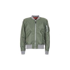 Kurtki krótkie Schott BOMBER BY SCHOTT. Zielone kurtki męskie Schott, s, bez wzorów, krótkie, bez kaptura. W wyprzedaży za 538,30 zł.