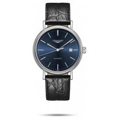 LONGINES Présence L4.922.4.92.2. Szare zegarki męskie LONGINES, ze stali. Za 4690,00 zł.