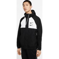 Nike Sportswear Swoosh Kurtka Czarny. Czarne płaszcze męskie Nike, l, bez wzorów, z materiału. Za 412,95 zł.