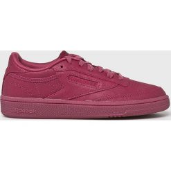 Reebok Classic - Buty Club C 85. Różowe buty sportowe damskie Reebok Classic, bez wzorów, ze skóry, sportowe, reebok classic. W wyprzedaży za 239,90 zł.