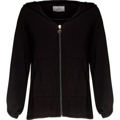 Bluza DEHA HARMONIC. Białe bluzy damskie Deha, bez wzorów, z wiskozy, bez rękawów, z kapturem. W wyprzedaży za 322,00 zł.