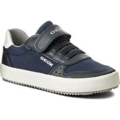 Sneakersy GEOX - J Alonisso B. G J822CG 010FE C4002 S Navy. Niebieskie trampki chłopięce Geox, bez wzorów, ze skóry ekologicznej, na rzepy. W wyprzedaży za 179,00 zł.