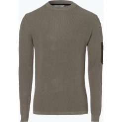 Solid - Sweter męski – Albin, zielony. Zielone swetry klasyczne męskie marki Solid, s. Za 179,95 zł.