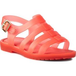 Sandały MELISSA - Mini Melissa Flox BB 31675 Orange 06381. Pomarańczowe sandały dziewczęce marki Melissa, z tworzywa sztucznego, bez zapięcia. W wyprzedaży za 179,00 zł.