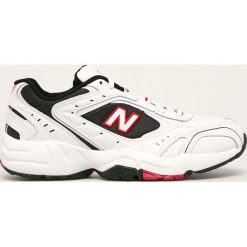 New Balance - Buty MX452SD. Białe sneakersy męskie New Balance, ze skóry, na sznurówki. Za 369,90 zł.