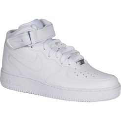 Nike Sportswear - Buty Air Force 1 Mid. Białe buty sportowe męskie Nike Sportswear, ze skóry, na rzepy. Za 429,90 zł.