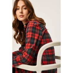 Answear - Koszula. Czerwone bluzki damskie ANSWEAR, s, z bawełny, klasyczne. Za 149,90 zł.