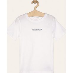 Calvin Klein Underwear - Piżama dziecięca 128-176 cm. Niebieskie piżamy chłopięce Calvin Klein Underwear, z nadrukiem, z bawełny, bez rękawów. W wyprzedaży za 129,90 zł.