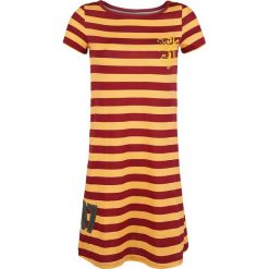 Koszule nocne i halki: Harry Potter Gryffindor Stripes Koszula nocna burgundowy/pomarańczowy