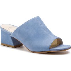 Klapki VAGABOND - Elena 4735-140-62 Pale Sky. Niebieskie klapki damskie Vagabond, ze skóry. W wyprzedaży za 249,00 zł.