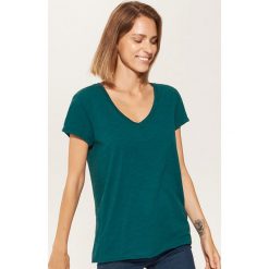 T-shirt basic - Turkusowy. Niebieskie t-shirty damskie House, m. Za 17,99 zł.