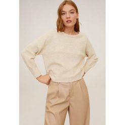 Mango - Sweter Otti. Żółte swetry damskie Mango, s, bez wzorów, z poliesteru, bez rękawów, bez kaptura. W wyprzedaży za 95,90 zł.