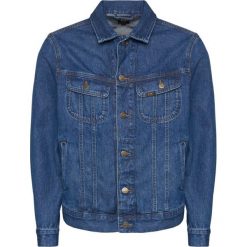 Kurtka jeansowa Lee Rider L89ZGAKE. Niebieskie kurtki męskie Lee, xxl, bez wzorów, z jeansu, bez kaptura. Za 399,00 zł.
