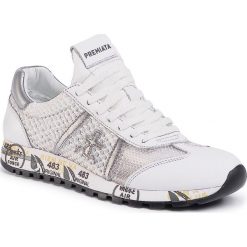 Sneakersy PREMIATA - Lucyd 4636 White. Białe półbuty damskie Premiata, bez wzorów, ze skóry, bez obcasa, na płaskiej podeszwie, bez zapięcia. W wyprzedaży za 539,00 zł.