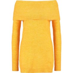 Swetry klasyczne damskie: Vila VIKNITTI Sweter cadmium yellow