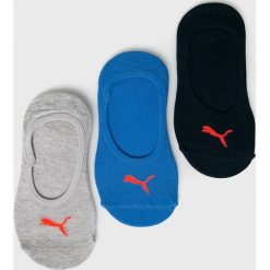Puma - Skarpetki (3-pack). Czarne skarpetki damskie Puma, bez wzorów, z elastanu. Za 39,90 zł.