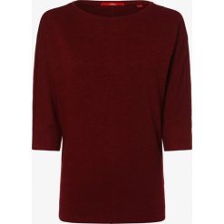S.Oliver Casual - Sweter damski, czerwony. Czerwone swetry damskie s.Oliver Casual, s, bez wzorów, z dzianiny, casualowe, bez rękawów, bez kaptura. Za 99,95 zł.