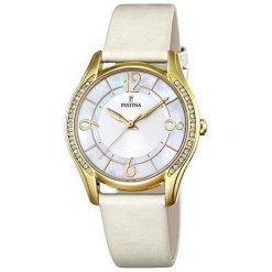 Festina Trend 16945/A. Szare zegarki damskie marki Festina, złote. W wyprzedaży za 368,00 zł.