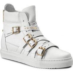 Sneakersy EVA MINGE - Dolores 2E 17BD1372194EF 102. Białe sneakersy damskie marki Eva Minge, z materiału. W wyprzedaży za 299,00 zł.