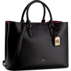 Torebki klasyczne damskie: Torebka LAUREN RALPH LAUREN - Marcy Tote N91 XZAFO XYAFO XWA8E Black/Crimson