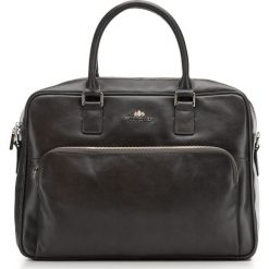 Torba na laptopa 86-4U-467-1. Czarne torby na laptopa Wittchen, w paski, eleganckie. Za 599,00 zł.