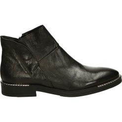 Botki - 32705 TER NER. Czarne botki damskie skórzane marki Venezia. Za 399,00 zł.
