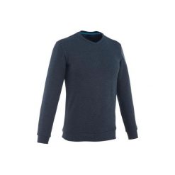 Sweter turystyczny NH150 męski. Niebieskie swetry klasyczne męskie marki QUECHUA, xs, z elastanu. Za 39,99 zł.