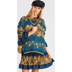SWETER TWINSET. Swetry damskie Twinset, xs, z aplikacjami, z wełny, bez rękawów, bez kaptura. Za 969,00 zł.