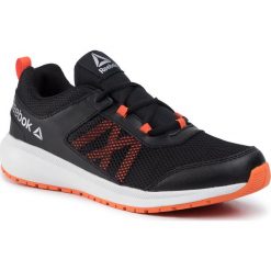 Buty Reebok - Road Supreme DV8347 Black/Orange/Silver. Czarne buty sportowe damskie Reebok, bez wzorów, ze skóry, sportowe, do biegania. W wyprzedaży za 129,00 zł.