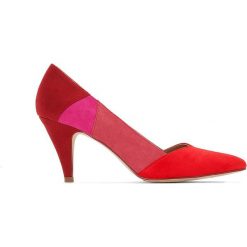 Buty ślubne damskie: Czółenka z materiału syntetycznego