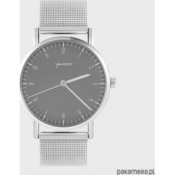 Zegarek - Simple elegance, szary - metalowy. Szare zegarki męskie Pakamera, metalowe. Za 139,00 zł.
