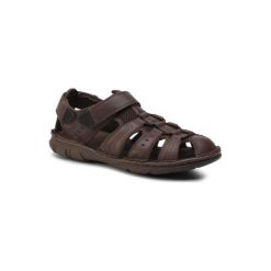 LASOCKI FOR MEN MI08-C271-320-13. Pomarańczowe sandały męskie Lasocki For Men, ze skóry, bez zapięcia. Za 149,99 zł.