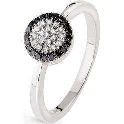 RABAT Pierścionek Białe Złoto - złoto białe 333, Diament 0,09ct. Żółte pierścionki damskie marki W.KRUK, z diamentem, złote. W wyprzedaży za 1090,00 zł.