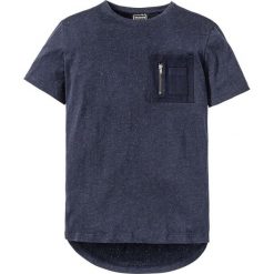 Długi t-shirt Regular Fit bonprix ciemnoniebieski. Niebieskie t-shirty męskie bonprix, m. Za 69,99 zł.