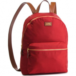 Plecak LAUREN RALPH LAUREN - Chandwick 431708315003 Medium Red. Czerwone plecaki damskie Lauren Ralph Lauren, bez wzorów, z materiału. W wyprzedaży za 439,00 zł.