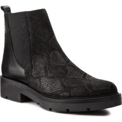 Sztyblety ANN MEX - 7008 01JD+01BF Czarny. Czarne buty zimowe damskie marki Ann Mex, ze skóry. W wyprzedaży za 269,00 zł.