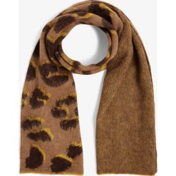 BOSS Casual - Szalik damski z domieszką alpaki – Wannabee, beżowy. Brązowe szaliki damskie BOSS Casual, bez wzorów, casualowe. Za 429,95 zł.