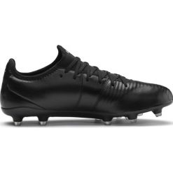 Buty piłkarskie Puma King Pro Fg M 105608 01. Czarne buty sportowe męskie Puma, z dzianiny, bez zapięcia, do piłki nożnej. W wyprzedaży za 429,00 zł.
