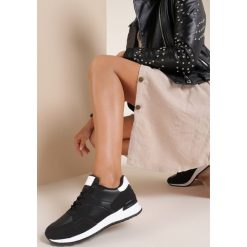 Czarne Sneakersy Mhyrrahne. Czarne sneakersy damskie Renee. Za 99,99 zł.