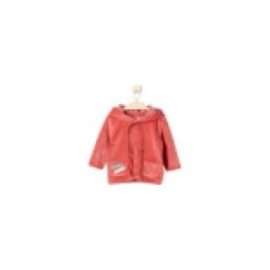 S.OLIVER Girls Baby Kurtka welurowa red - czerwony. Czerwone kurtki chłopięce marki S.Oliver, z bawełny, z kapturem. Za 89,00 zł.