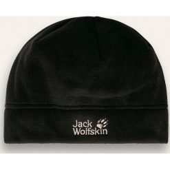Jack Wolfskin - Czapka. Niebieskie czapki męskie Jack Wolfskin, na zimę, bez wzorów, z poliesteru. W wyprzedaży za 79,90 zł.