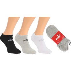 Stopki Puma 3-pak Mix. Szare skarpetki męskie Umbro, z elastanu. Za 21,00 zł.