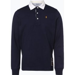 IZOD - Męska bluza nierozpinana, niebieski. Niebieskie bluzy męskie IZOD, s, z aplikacjami, polo, bez rękawów, bez kaptura. Za 149,95 zł.