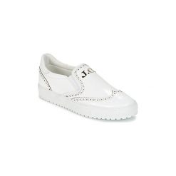 Buty John Galliano 2464BA. Białe trampki męskie marki John Galliano, bez wzorów, bez zapięcia. Za 1007,20 zł.