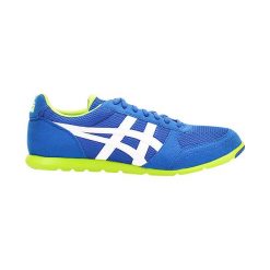 Buty Onitsuka Tiger Sherborne Runner "Mid Blue/White" (D416N-4201). Niebieskie buty sportowe męskie Asics, z tkaniny, bez zapięcia. Za 193,99 zł.