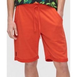 Dresowe szorty basic - Pomarańczowy. Pomarańczowe spodenki i szorty męskie Cropp, s, bez wzorów, z dresówki. Za 39,99 zł.
