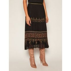Spódnica plisowana Desigual Murray 20WWFW27. Czarne spódniczki damskie Desigual, l, bez wzorów, midi. Za 449,00 zł.