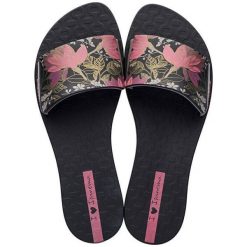 Ipanema Livia Ii Fem 26177-20780 Black / Black Klapki Damskie (Rozmiar 35-36). Czarne klapki damskie marki Ipanema, bez wzorów, bez obcasa. W wyprzedaży za 87,00 zł.